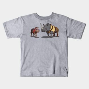 Beebop and Rocksteady Animal Cosplay Kids T-Shirt